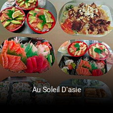 Au Soleil D'asie plan d'ouverture