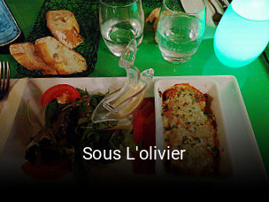 Sous L'olivier ouvert