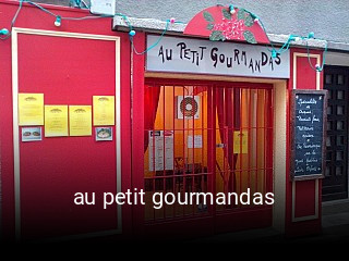 au petit gourmandas heures d'affaires