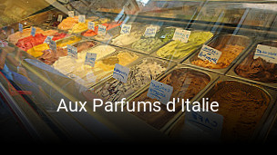 Aux Parfums d'Italie heures d'affaires