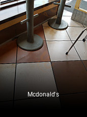 Mcdonald's ouvert