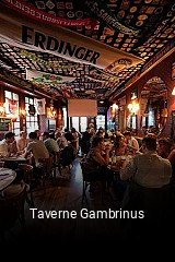 Taverne Gambrinus ouvert