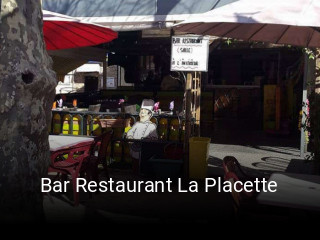 Bar Restaurant La Placette ouvert