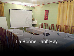 La Bonne Tabl' Hay ouvert