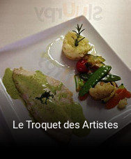 Le Troquet des Artistes heures d'ouverture