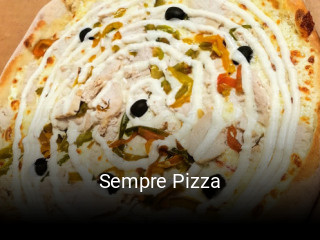 Sempre Pizza plan d'ouverture