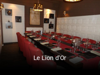 Le Lion d'Or ouvert