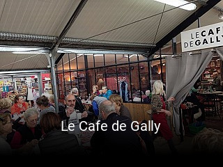 Le Cafe de Gally plan d'ouverture