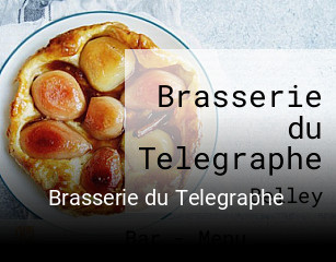 Brasserie du Telegraphe plan d'ouverture