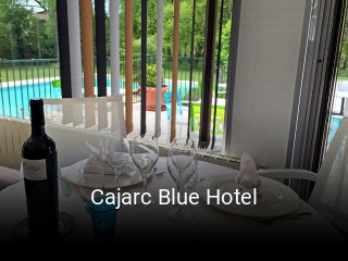 Cajarc Blue Hotel plan d'ouverture