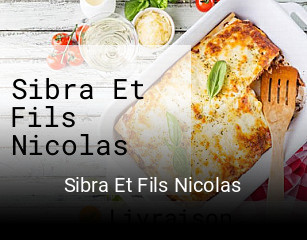 Sibra Et Fils Nicolas ouvert