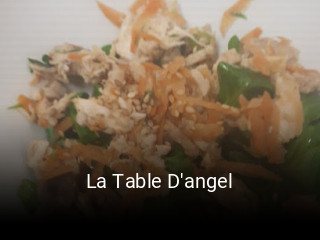 La Table D'angel heures d'affaires