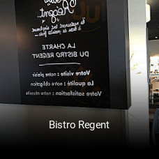 Bistro Regent ouvert