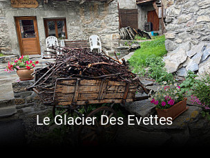 Le Glacier Des Evettes ouvert