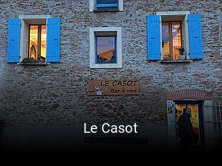 Le Casot heures d'ouverture