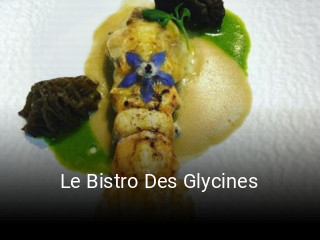 Le Bistro Des Glycines ouvert