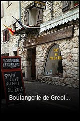 Boulangerie de Greolieres heures d'ouverture