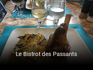 Le Bistrot des Passants heures d'ouverture