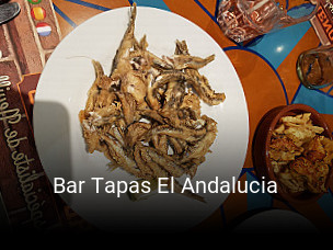 Bar Tapas El Andalucia plan d'ouverture