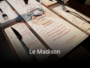 Le Madison plan d'ouverture