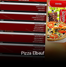 Pizza Elbeuf ouvert