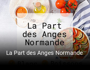 La Part des Anges Normande plan d'ouverture