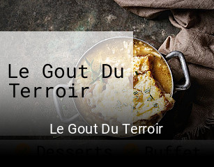 Le Gout Du Terroir plan d'ouverture