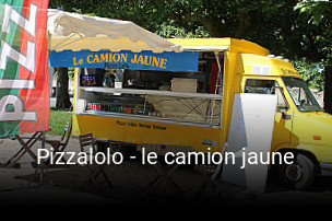 Pizzalolo - le camion jaune ouvert