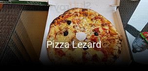 Pizza Lezard ouvert