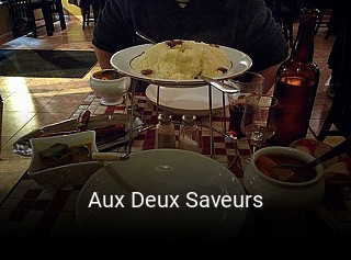 Aux Deux Saveurs plan d'ouverture