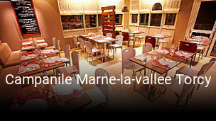 Campanile Marne-la-vallee Torcy plan d'ouverture