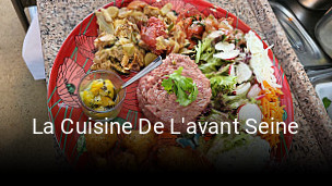 La Cuisine De L'avant Seine ouvert