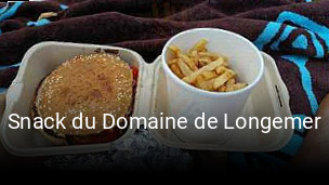 Snack du Domaine de Longemer heures d'affaires