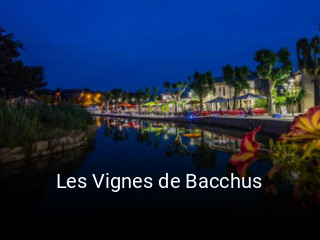 Les Vignes de Bacchus heures d'affaires