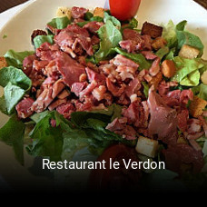 Restaurant le Verdon ouvert