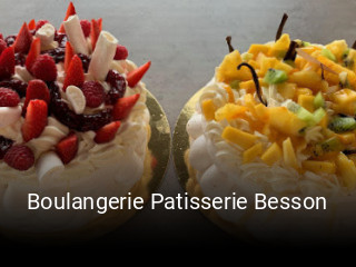 Boulangerie Patisserie Besson ouvert