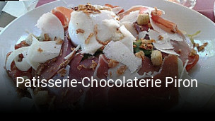 Patisserie-Chocolaterie Piron plan d'ouverture