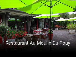 Restaurant Au Moulin Du Pouy ouvert