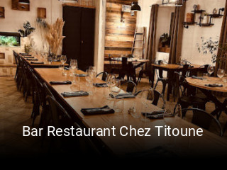 Bar Restaurant Chez Titoune ouvert