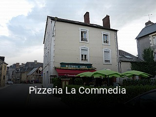 Pizzeria La Commedia plan d'ouverture