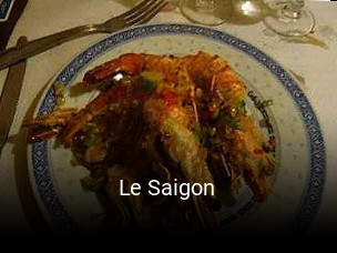 Le Saigon heures d'ouverture