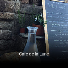 Cafe de la Lune heures d'ouverture