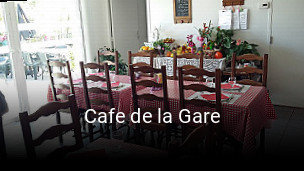 Cafe de la Gare ouvert