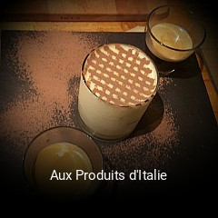 Aux Produits d'Italie heures d'ouverture