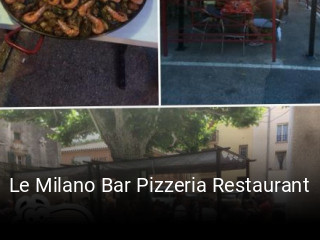 Le Milano Bar Pizzeria Restaurant ouvert