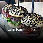 'kahn Famous Deli heures d'ouverture