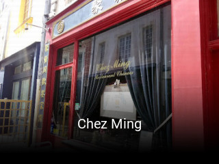 Chez Ming heures d'ouverture