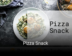 Pizza Snack plan d'ouverture