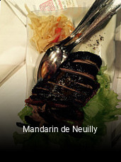 Mandarin de Neuilly heures d'ouverture