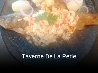 Taverne De La Perle plan d'ouverture